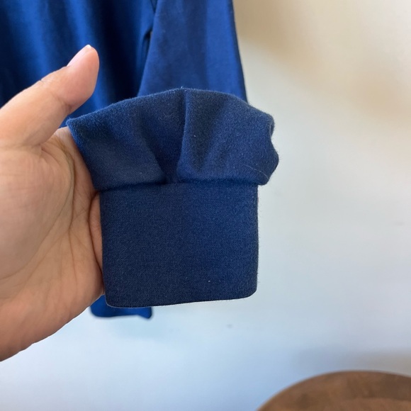 Vintage The North Face navy blue turtleneck shirt - Picture 4 of 6